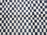 Taziri Moroccan Checkered Rug 5'2" x 4'9"
